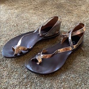 NEW w/BOX Cydwoq Handmade Leather Sandals